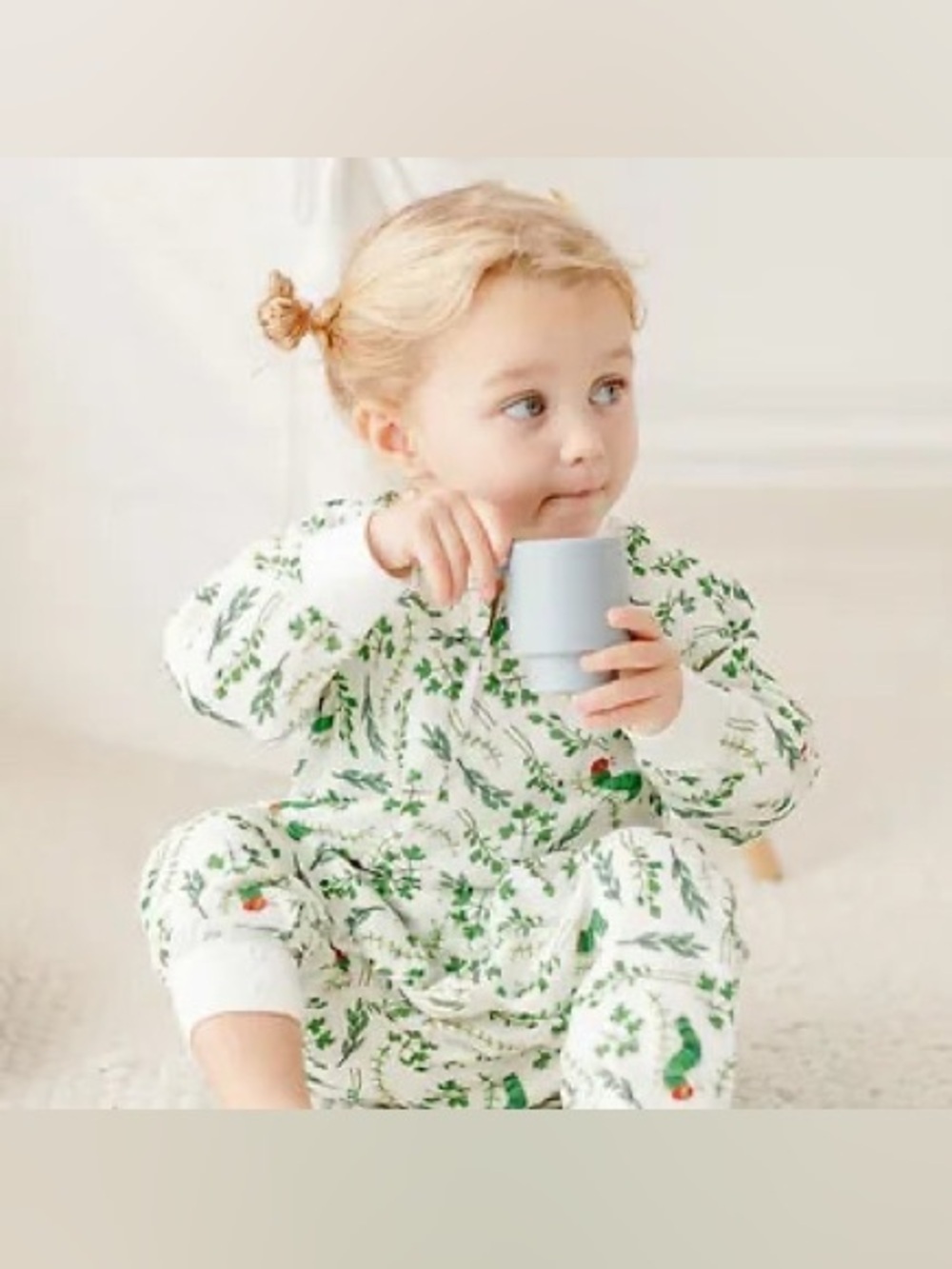 Nest Designs x The Very Hungry Caterpillar Bamboo Pima Sleep Bag Romper 2-4t